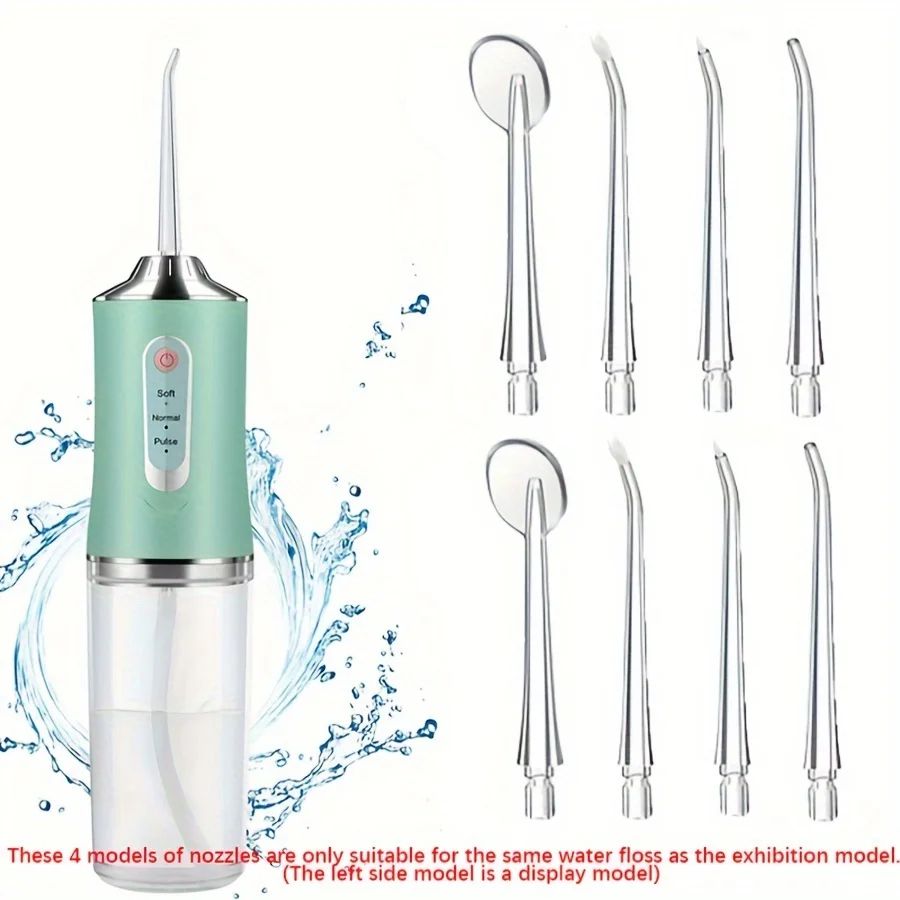 Oral Irrigator Flosser - 4/8/12 قطعة/مجموعة فوهات أسنان قابلة للاستبدال