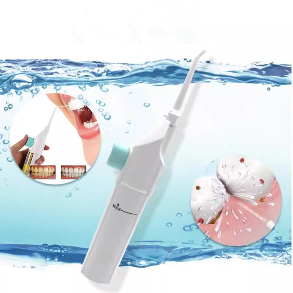 Oral Irrigator Flosser - جهاز تنظيف الأسنان بالماء المضغوط المحمول،
