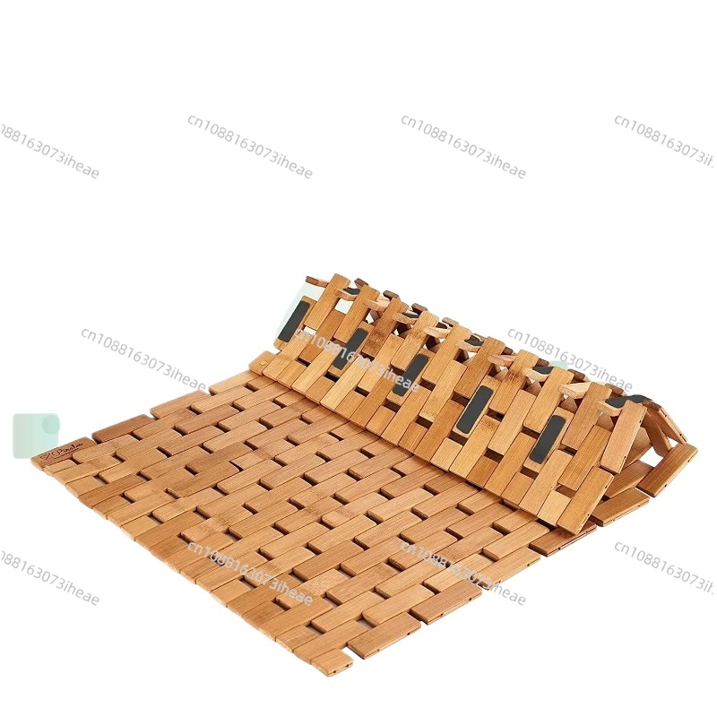 Bamboo Bath Mat - سجادة حمام من الخيزران للحمام، سجادة