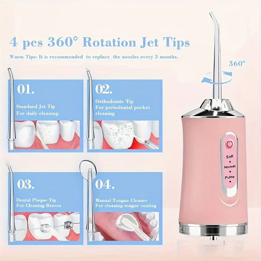 4/8/12 قطعة/مجموعة فوهات أسنان - مراجعة Oral Irrigator Flosser وسعره