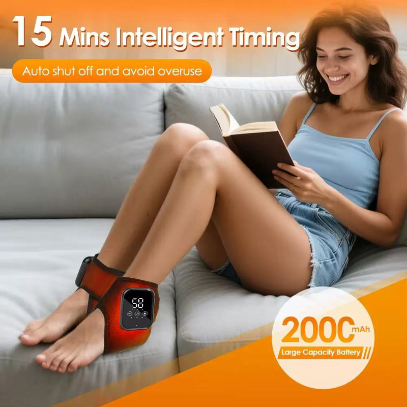 جهاز تدليك القدم الكهربائي بال - مراجعة Ankle Brace Support وسعره