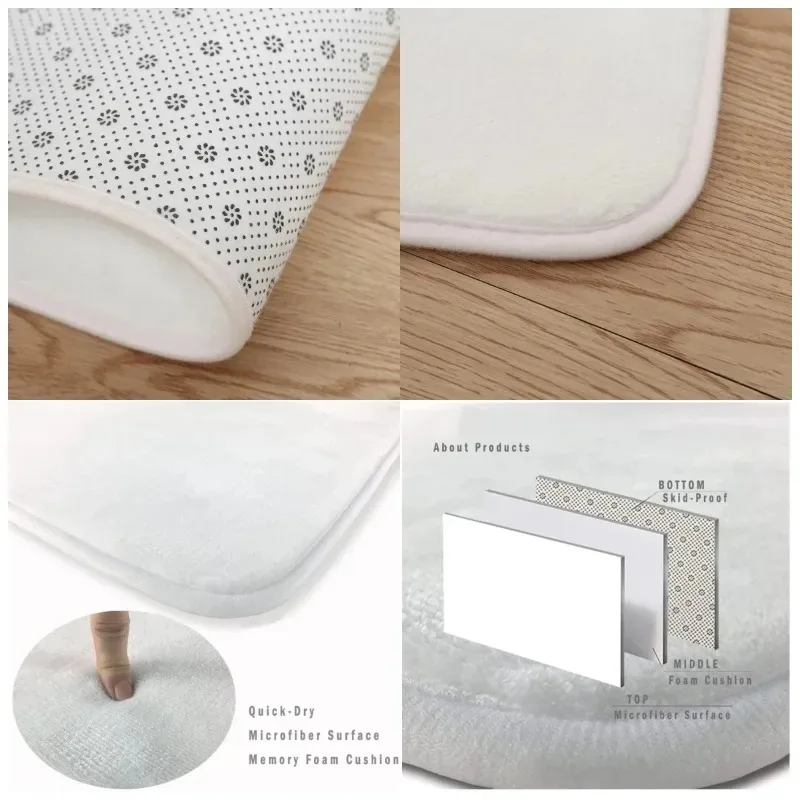 سجادة صغيرة مطبوعة من الخيزران - مراجعة Bamboo Bath Mat وسعره