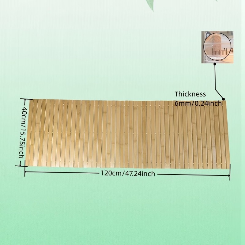 سجادة حمام كبيرة من الخيزران م - مراجعة Bamboo Bath Mat وسعره