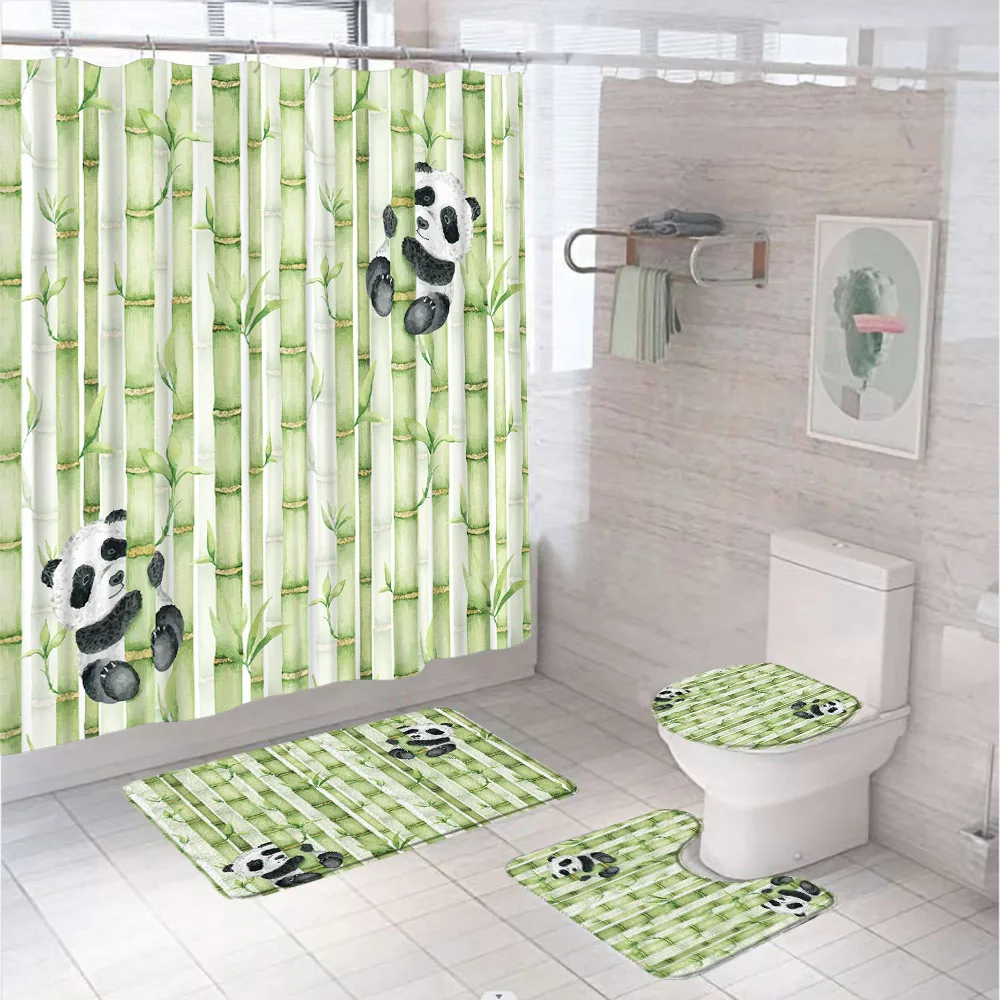 طقم ستائر حمام من الخيزران للح - مراجعة Bamboo Bath Mat وسعره
