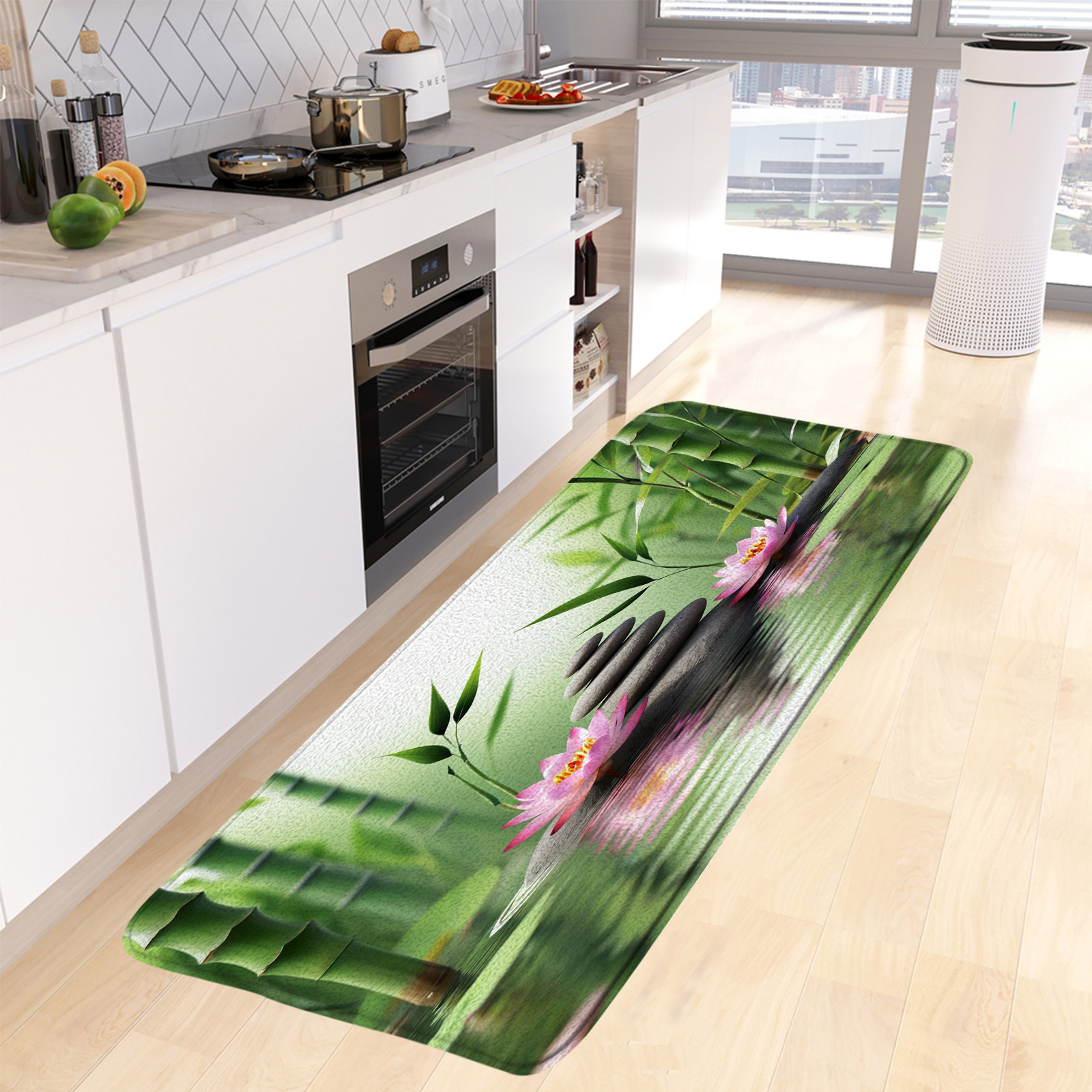 زن حصيرة حمام من الخيزران الأخ - مراجعة Bamboo Bath Mat وسعره