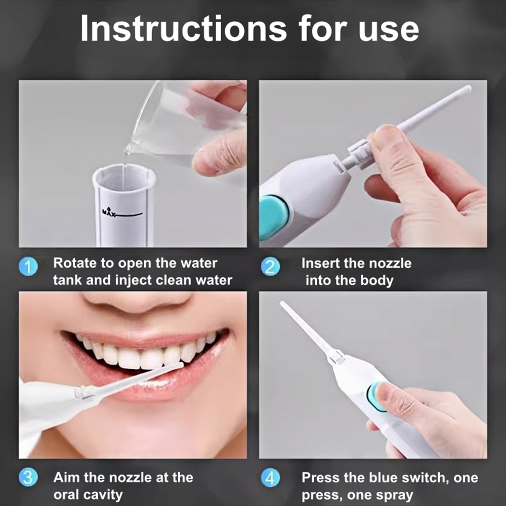 جهاز تنظيف الأسنان بالماء المض - مراجعة Oral Irrigator Flosser وسعره