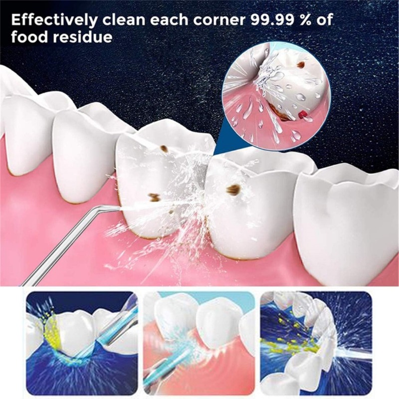 110 مللي/140 مللي جهاز تنظيف ا - مراجعة Oral Irrigator Flosser وسعره