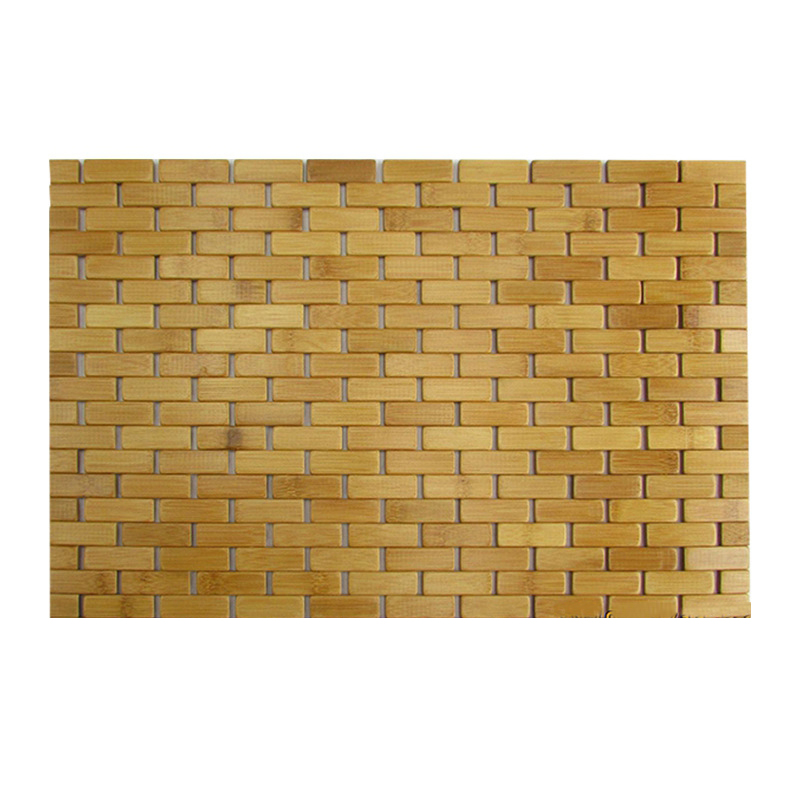 خشب الساج حمام حصيرة قدم دش ال - مراجعة Bamboo Bath Mat وسعره