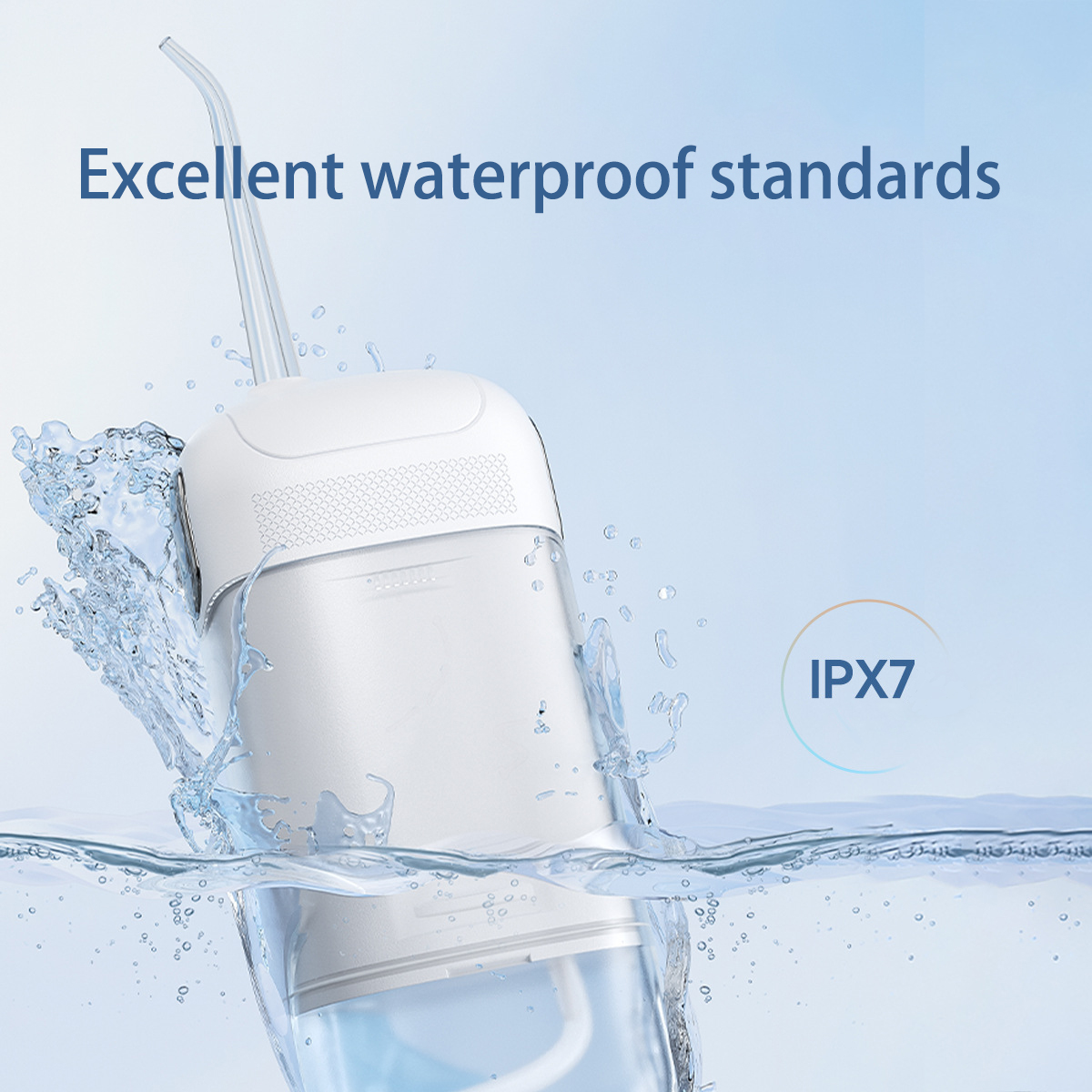 جهاز تنظيف الأسنان بالماء IPX7 - مراجعة Oral Irrigator Flosser وسعره