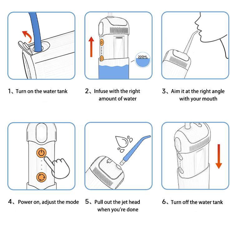 جهاز تنظيف الأسنان بالماء IPX7 - مراجعة Oral Irrigator Flosser وسعره