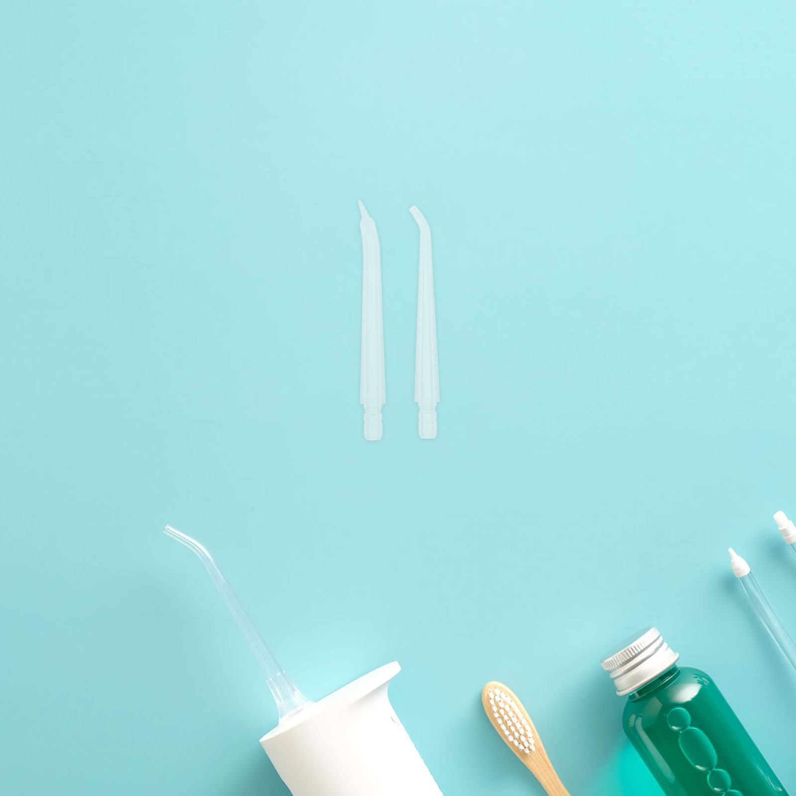 4 قطع من رؤوس جهاز تنظيف الأسن - مراجعة Oral Irrigator Flosser وسعره